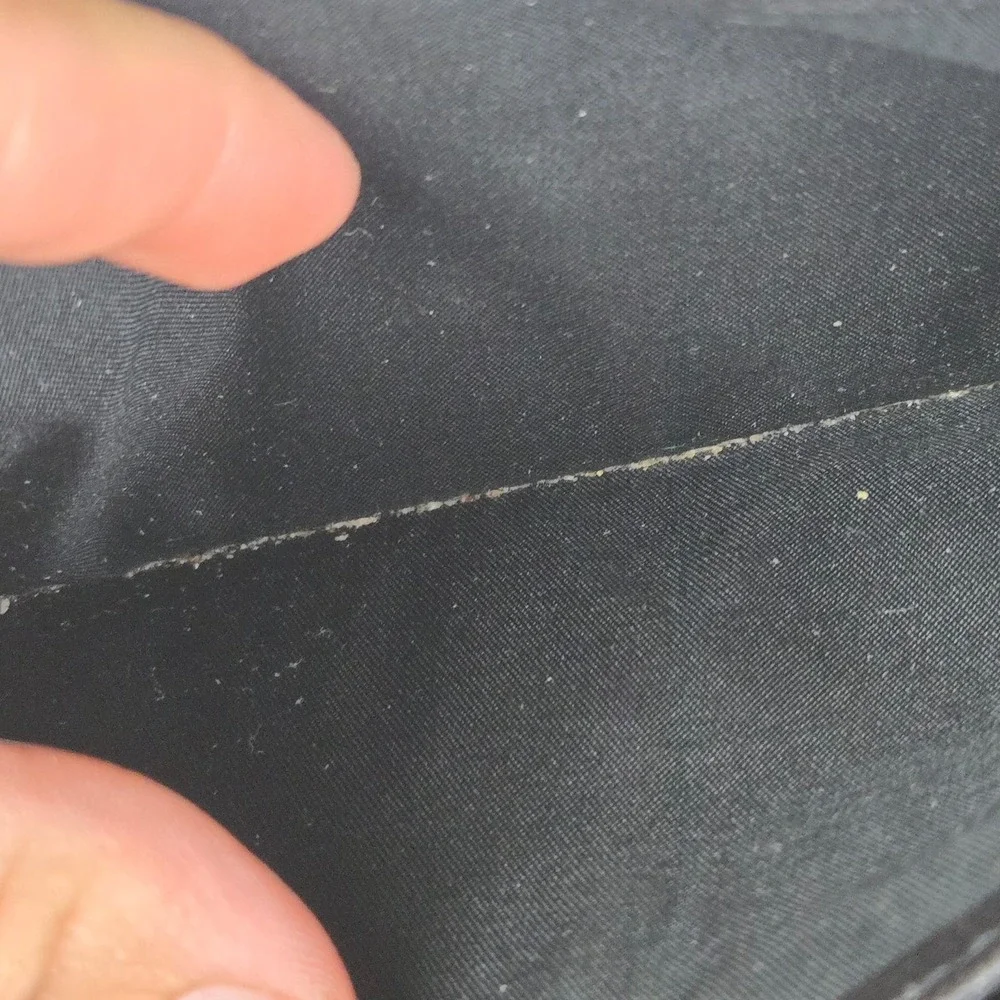 fossil black wallet zip around